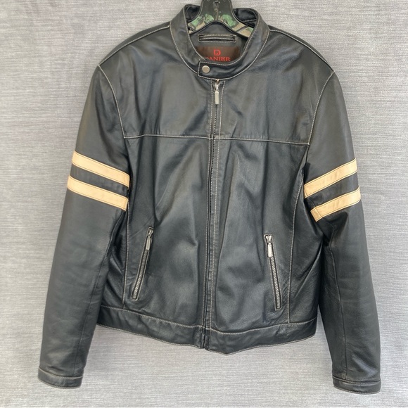 Danier Leather Jacket Café Racer - Picture 1 of 8